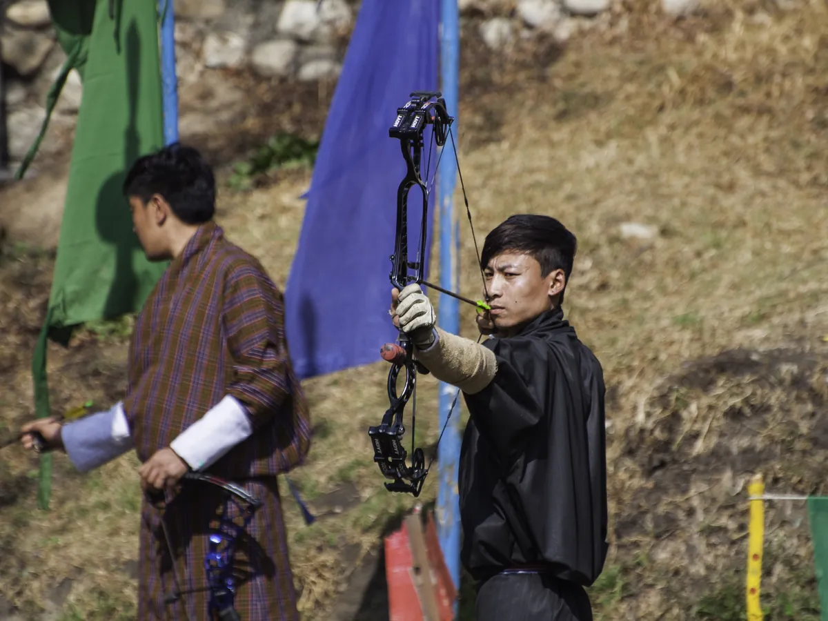 Archery — the national sport, played at every village ground